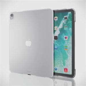 エレコム TB-A20MUCCR iPad Air 10.9インチ(第4世代 2020年モデル) ソフトケース スマートカバー対応 クリア