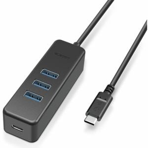 エレコム U3HC-T431P5BK PD充電対応 USB Type-C HUB (USB3.1Gen1) ブラック