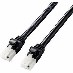 エレコム　LD-GPAT／BK70　LANケーブル　CAT6A　爪折れ防止　7.0m　ブラック