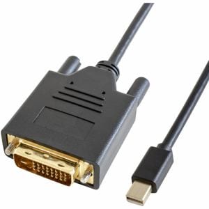 ゴッパ GP-MDPDVI／K-20 miniDisplayPort-DVI(D)変換ケーブル 2m ブラック