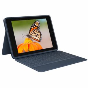 [推奨品]ロジクール IK1054RE iPadキーボードケース クラシックブルー