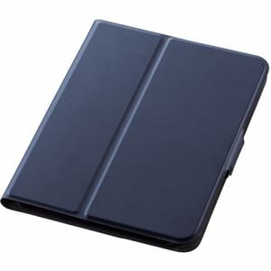 エレコム TB-A21SWVFUNV iPad mini 第6世代(2021年モデル) フラップケース ソフトレザー フリーアングル スリープ対応 ネイビー