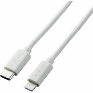 エレコム U2C-APCL10SV USB C-Lightningケーブル 1.0m シルバー