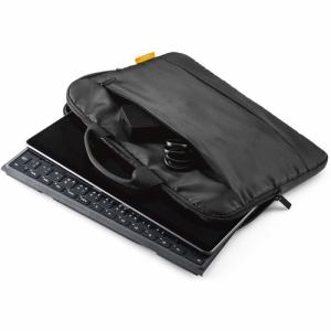 エレコム TB-MSP8IBHBK Surface Pro8 ProX パソコンケース ハンドル付き 軽量設計 起毛素材 ポケット付 PCケース ブラック