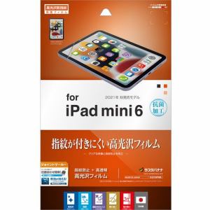 ラスタバナナ G3210IPM6 iPad mini 第6世代 光沢防指紋フィルム  クリア