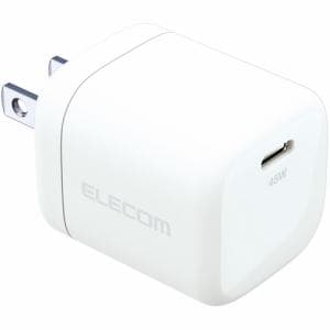 エレコム　ACDC-PD2245WH　ACアダプター　USB　TypeC　充電器　45Wホワイト