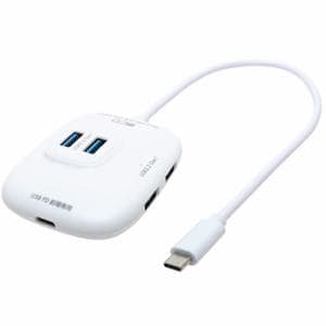 ミヨシ　UDS-HH01P／WH　USB　PD対応Type-C　USB3.2Gen1　HUB　ホワイト　ホワイトUDSHH01P／WH