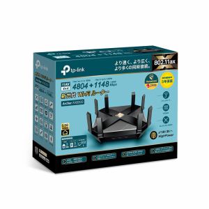 TP-Link ティーピーリンク AX6000 Wi-Fi 6(11AX) 無線LANルーター ...
