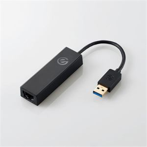 エレコム EDC-G01 有線LANアダプタ Giga対応 USB3.0 Type-A ゲーミング向け ブラック