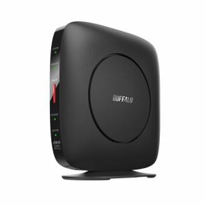 BUFFALO　バッファロー　WSR-3200AX4S-BK　Wi-Fiルーター　親機　2401+800Mbps　AirStation　ブラック　Wi-Fi　6(11ax)