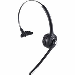 ロジテック LBT-HSOH10PCBK Bluetooth片耳ヘッドセット オーバーヘッドタイプ ブラック
