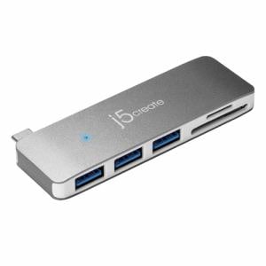 【推奨品】j5 create JCD348 JCD348 5-in-1 Ultra drive dock スペースグレー