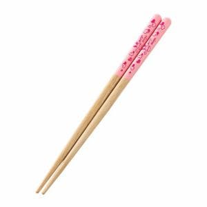 アサヒ興洋 食洗子供箸 もぐもぐうさぎ ピンク 16.5cm