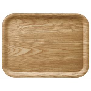 木製食器　ノンスリップシカクトレー　ＡＢＴ２８　ブラウン　60ｃｍ