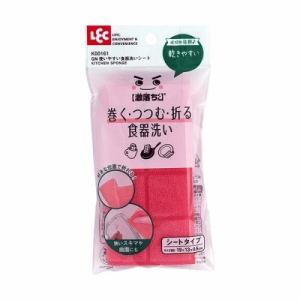 レック　食器用スポンジ　激落ちくん　使いやすい食器洗いシート　１枚入り