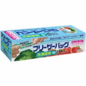 日本サニパック　スマートキッチン　フリーザーバッグ　中　15枚　透明