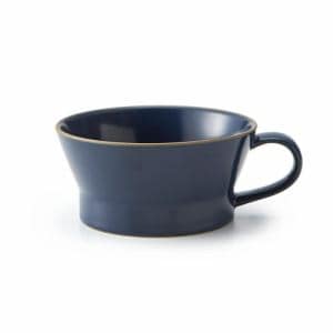 スープカップ エッジライン 12．3cm×15．3cm×H6cm ブルー