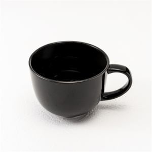 ヤマダオリジナル スープカップ 幅14.3×奥行11.0×高さ8.7cm ブラック