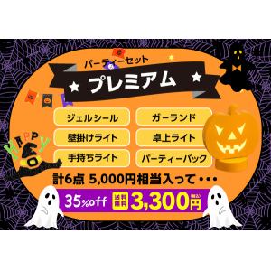 【WEB限定】届いてからのお楽しみ！ハロウィンパーティー3300円スタンダードプレミアムセット