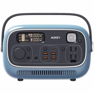 AUKEY PS-RE03-BU ポータブル電源 Power Studio 300 (297wh) ブルー