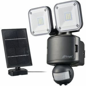 オーム電機 LS-A1155A19-K E-Brightコンセント式LEDセンサーライト 1灯 