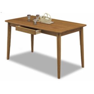 【処分特価】関家具　[幅115]　ダイニングテーブル　バジル　ブラウン