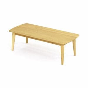 大塚家具 センターテーブル 「シネマ2」 120cm レッドオーク材 ホワイトオーク色
