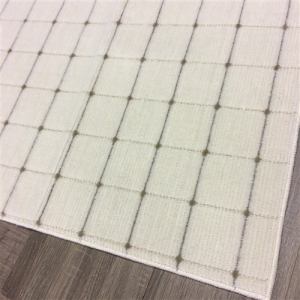 【在庫限り】平織カーペット　ビスト4J　アイボリー　約4.5畳