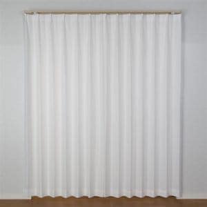[150×176]レースカーテン シックフレッシュ ホワイト1枚入 遮熱・断熱効果あり 外から室内が見えにくい UVカット 消臭 ウォッシャブル