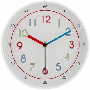 不二貿易 掛時計ポリマ01 直径25cm