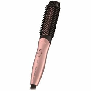 ヘアアイロン　テスコム　ホットブラシ　THP300-P　ホットブラシアイロン　コンパクトサイズ　ピンクゴールド