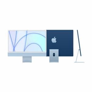 アップル(Apple) MGPK3J/A 24インチiMac Retina 4.5Kディスプレイモデル 8コアCPU8コアGPU搭載Apple M1チップ 256GB ブルー