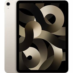 アップル(Apple) MM9F3J/A iPad Air (第5世代) 10.9インチ Wi-Fiモデル 64GB スターライト