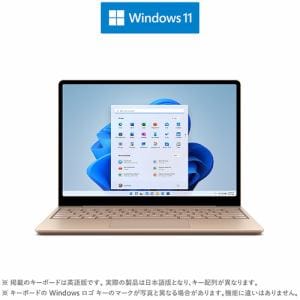 Microsoft　8QF-00054　ノートパソコン　Surface　Laptop　Go　2　[12.4インチ／i5／メモリ　8GB／ストレージ　256GB]　サンドストーン　8QF00054