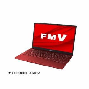 【台数限定】富士通 FMVU90G2R モバイルパソコン FMV LIFEBOOK UHシリーズ ガーネットレッド