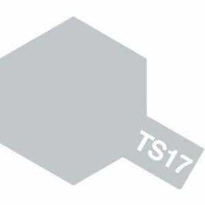 タミヤ プラモデル用 カラースプレー TS－17 アルミシルバー