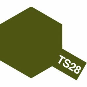 タミヤ プラモデル用 カラースプレー TS－28 オリーブドラブ 2