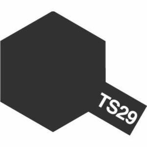 タミヤ プラモデル用 カラースプレー TS－29 セミグロスブラック