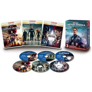 【BLU-R】キャプテン・アメリカ MovieNEX 3ムービー・コレクション(期間限定)(ブルーレイ+DVD+DigitalCopy)