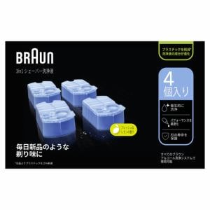 BRAUN series クリーン&リニュー交換カードリッジ 4個セット
