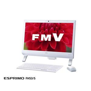 富士通　FMVF53SWP　デスクトップパソコン　ESPRIMO　FH53／S
