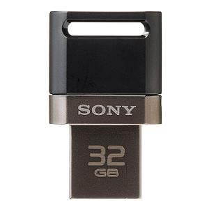 ソニー USM32SA1 B スマホ／タブレット対応USBメモリー 32GB ブラック