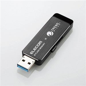 エレコム　MF-TRU332GBK　ウィルス対策USB3.0メモリ(Trend　Micro)