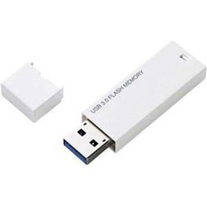 エレコム　USB3.0対応シンプルUSBメモリ　[ホワイト]　32GB　MF-MSU3A32GWH