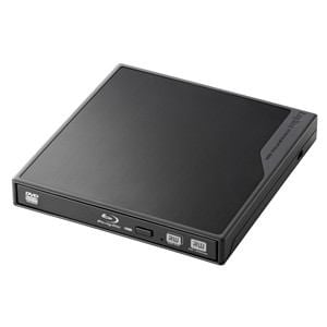 エレコム　ロジテック　[USB3.0対応]　ポータブルBDドライブ　（ブラック）　LBD-PMJ6U3VBK