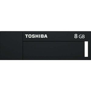 【クリックで詳細表示】東芝 USBフラッシュメモリ 8GB ブラック TNU-C008GK