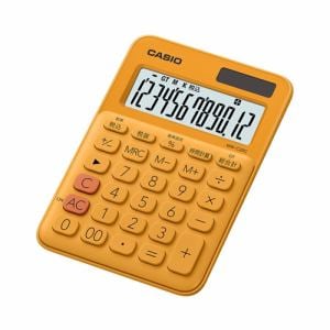 カシオ MW-C20C-RG-N カラフル電卓（12桁） オレンジ