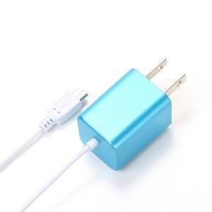 PGA　iCharger　micro　USB電源アダプタ　(ブルー)　PG-SPMUAC04BL