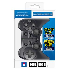 HORI　PS3用　ホリパッド3　ワイヤレス　ブラック　HP3-185