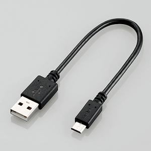 エレコム　2A対応充電専用microUSBケーブル(スリムタイプ)　MPA-AMBCX2A02BKBK